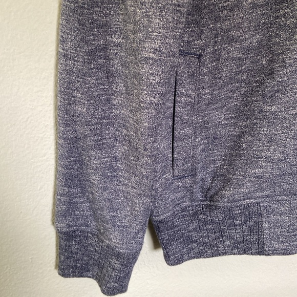 Lucky Brand Athletics Siberian Sherpa Full Zip Sweater Jacket Heather Gray Men M - Picture 6 of 11